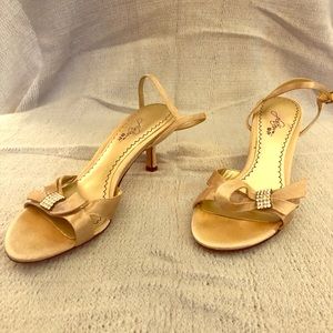 Champaigne Gold Heels